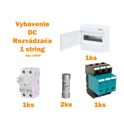 DC Rozvádzač 1 string max....