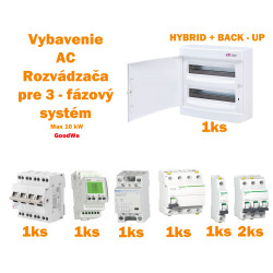 AC Rozvádzač 3F max. 10kW...