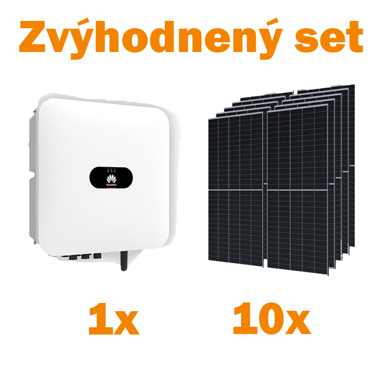 Solárna zostava Huawei 3.68kW + 10ks Trina