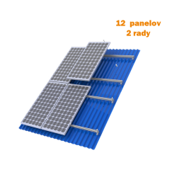 Konštrukcia pre 12 panelov...